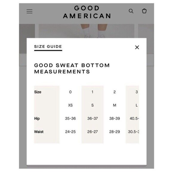 Good American Pull On Shorts Sea Turtle Green Women’s Size Small French Terry - Picture 10 of 10